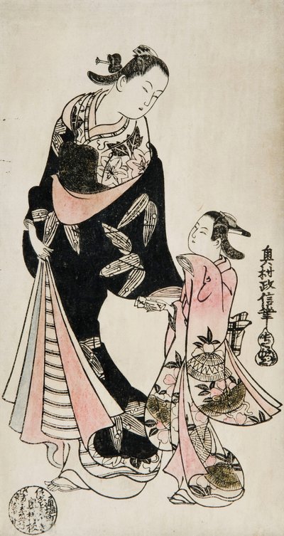 Xilografia da Okumura Masanobu